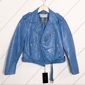 *NEW WITH TAGS* Zara leather jacket S